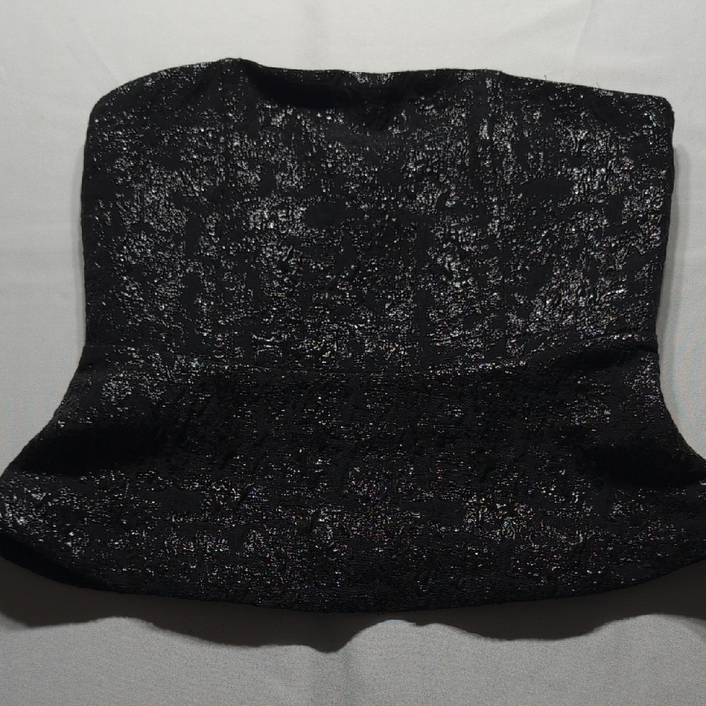 H&M Chic Black Strapless Blouse